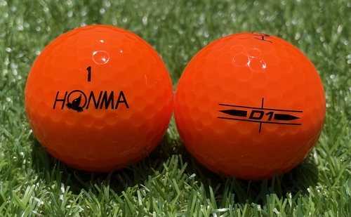 HONMA D1 2022年モデル◇24球【S級ランク】ORANGE　ロストボール