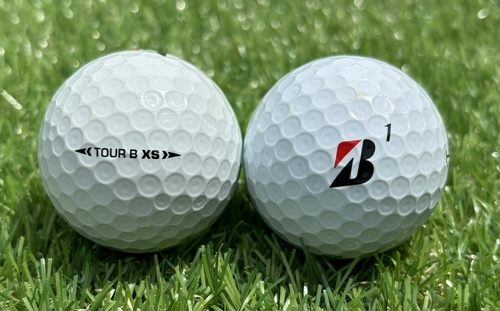BRIDGESTONE ブリヂストン TOUR B XS 2022年モデル◇12球【A級ランク】コーポレート ロストボール