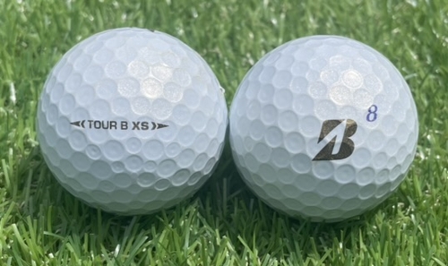 BRIDGESTONE ブリヂストン TOUR B XS 2022年モデル◇12球【A級ランク】パールホワイト ロストボール