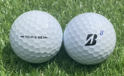 BRIDGESTONE ブリヂストン TOUR B XS 2022年モデル◇12球【A級ランク】WHITE ロストボール