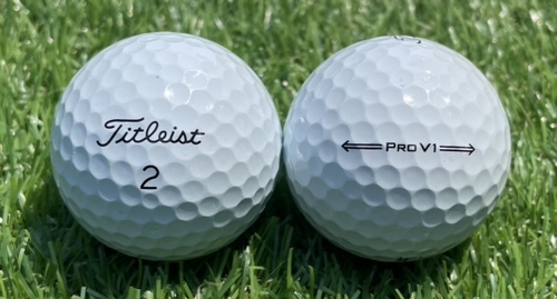 Titleist タイトリスト PRO v1 2021年モデル◇12球【SA級ランク】WHITE ロストボール