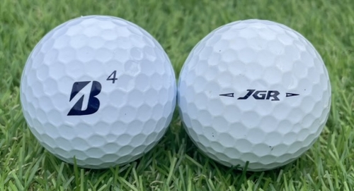 BRIDGESTONE ブリヂストン TOUR B JGR 2021 年モデル◇12球【AB級ランク】WHITE ロストボール