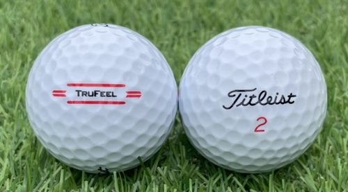 Titleist タイトリスト TRUFEEL 2022年モデル◇12球【A級ランク】WHITE ロストボール