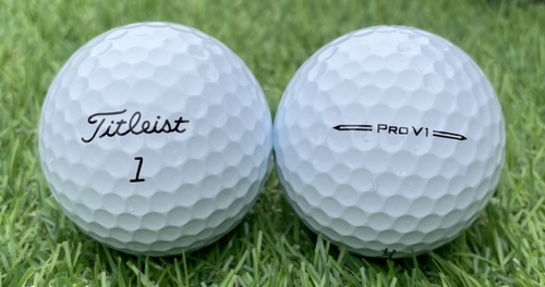 Titleist タイトリスト PRO v1 2023年モデル◇12球【S級ランク】WHITE ロストボール