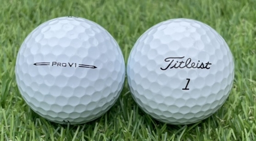 Titleist タイトリスト PRO v1 2023年モデル◇12球【SA級ランク】WHITE ロストボール