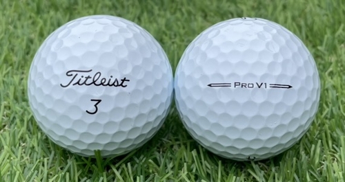 Titleist タイトリスト PRO v1 2023年モデル◇12球【A級ランク】WHITE ロストボール