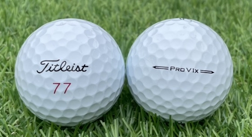 Titleist タイトリスト PRO v1x 2023年モデル◇12球【SA級ランク】WHITE ロストボール