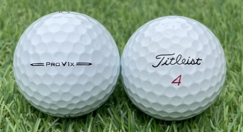 Titleist タイトリスト PRO v1x 2023年モデル◇12球【AB級ランク】WHITE ロストボール