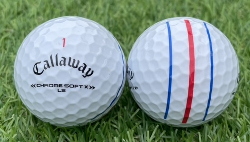 Callaway キャロウェイ CHROME SOFT X LS 2022年モデル◇12球【SA級ランク】WHITE ロストボール