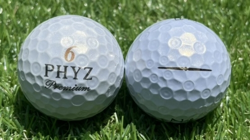 BRIDGESTONE ブリヂストン PHYZ Premiuｍ◇12球【SA級ランク】ゴールドパール ロストボール