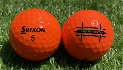 SRIXONスリクソン AD SPEED 2022年モデル◇12球【A級ランク】ORANGE　ロストボール