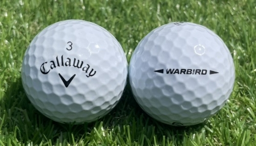 Callaway キャロウェイ WARBIRD 2021年モデル◇24球【AB級ランク】WHITE ロストボール