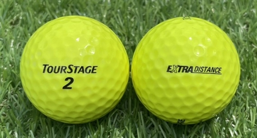 BRIDGESTONE ブリヂストン TOURSTAGE  EXTRA DISTANCE◇24球【A級ランク】YELLOW ロストボール
