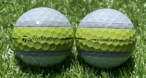TaylorMade テーラーメイド TOUR RESPONSE  STRIPE◇12球【S級ランク】LIME ロストボール