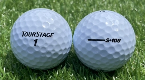 BRIDGESTONE ブリヂストン TOURSTAGE S100 ◇12球【SA級ランク】WHITE ロストボール