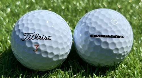 Titleist タイトリスト VELOCITY 2022年モデル◇12球【SA級ランク】WHITE ロストボール