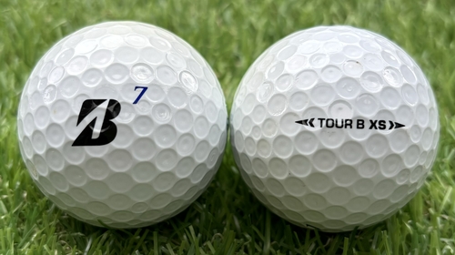 BRIDGESTONE ブリヂストン TOUR B XS 2022年モデル◇12球【B級ランク】WHITE ロストボール