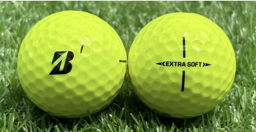 BRIDGESTONE ブリヂストン EXTRA SOFT 2023年モデル◇12球【S級ランク】YELLOW ロストボール