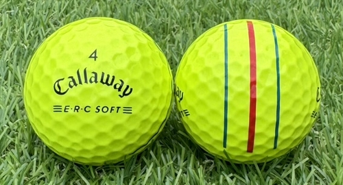Callaway キャロウェイ ERC SOFT 2021年モデル◇12球【A級ランク】YELLOW ロストボール