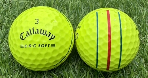 Callaway キャロウェイ ERC SOFT 2021年モデル◇12球【AB級ランク】YELLOW ロストボール