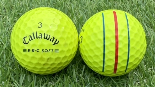 Callaway キャロウェイ ERC SOFT 2021年モデル◇12球【B級ランク】YELLOW ロストボール