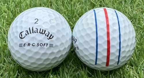 Callaway キャロウェイ ERC SOFT 2021年モデル◇12球【A級ランク】WHITE ロストボール