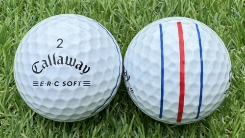 Callaway キャロウェイ ERC SOFT 2021年モデル◇12球【AB級ランク】WHITE ロストボール