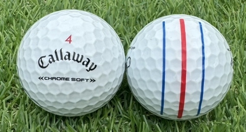 Callaway キャロウェイ CHROME SOFT 2022年モデル◇12球【A級ランク】WHITE ロストボール