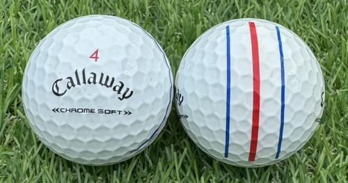 Callaway キャロウェイ CHROME SOFT 2022年モデル◇12球【B級ランク】WHITE ロストボール