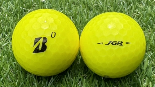 BRIDGESTONE ブリヂストン TOUR B JGR 2021 年モデル◇12球【AB級ランク】YELLOW ロストボール