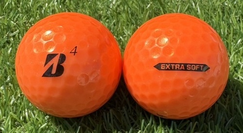 BRIDGESTONE ブリヂストン EXTRA SOFT 2021年モデル◇12球【A級ランク】ORANGE ロストボール