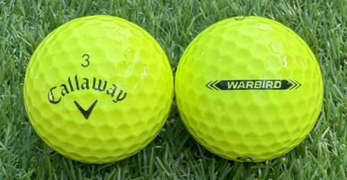 Callaway キャロウェイ WARBIRD 2023年モデル◇12球【A級ランク】YELLOW ロストボール