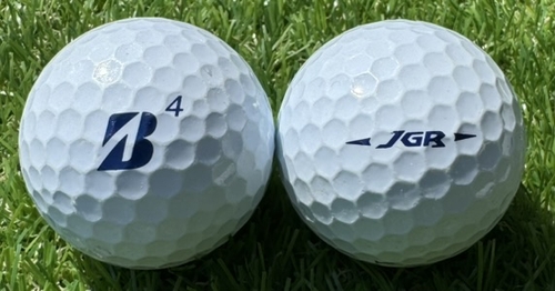 BRIDGESTONE ブリヂストン TOUR B JGR 2018年モデル◇12球【AB級ランク】WHITE ロストボール
