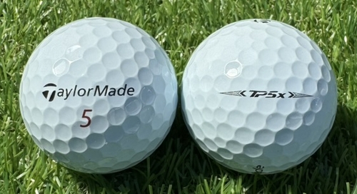 TaylorMade テーラーメイド TP5x 2021年モデル◇12球【SA級ランク】WHITE ロストボール