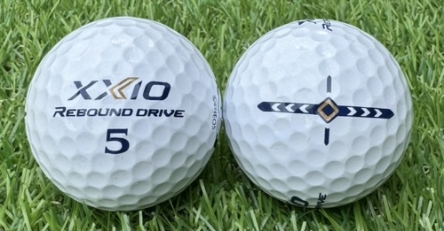 XXIO ゼクシオ REBOUND DRIVE 2021年モデル◇12球【AB級ランク】WHITE ロストボール