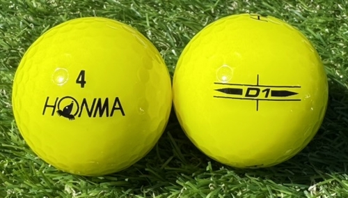 HONMA D1 2022年モデル◇24球  【SA級ランク】YELLOW　ロストボール