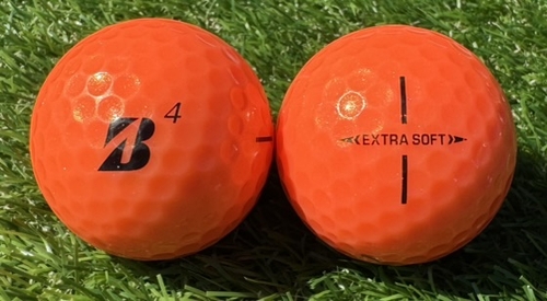 BRIDGESTONE ブリヂストン EXTRA SOFT 2023年モデル◇12球【SA級ランク】ORANGE ロストボール