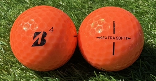 BRIDGESTONE ブリヂストン EXTRA SOFT 2023年モデル◇12球【A級ランク】ORANGE ロストボール