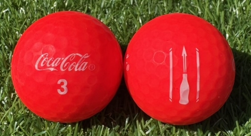 Coca-Cola コカ・コーラ◇12球【AB級ランク】 マッドレッド ロストボール
