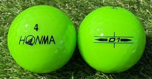HONMA D1 2022年モデル◇24球  【A級ランク】GREEN ロストボール