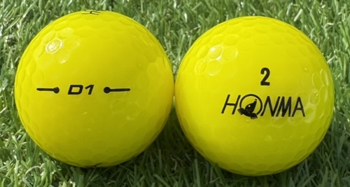HONMA D1 2020年モデル◇24球  【S級ランク】YELLOW ロストボール
