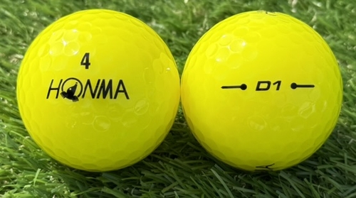 HONMA D1 2020年モデル◇24球  【SA級ランク】YELLOW　ロストボール