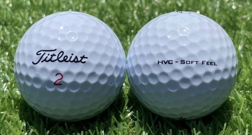 Titleist タイトリスト HVC-SOFT FEEL◇24球【S級ランク】WHITE ロストボール