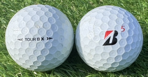 BRIDGESTONE ブリヂストン TOUR B X 2022年モデル◇12球【B球ランク】コーポレート ロストボール