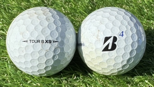 BRIDGESTONE ブリヂストン TOUR B XS 2020年モデル◇12球【B級ランク】WHITE ロストボール