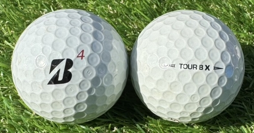 BRIDGESTONE ブリヂストン TOUR B X 2020年モデル◇12球【B級ランク】WHITE ロストボール