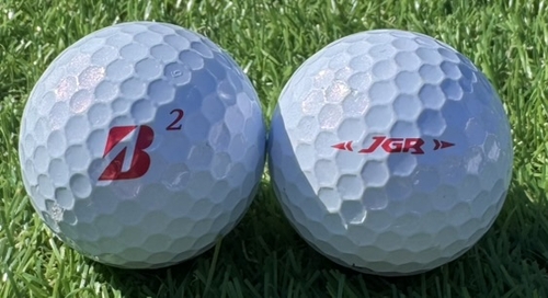 BRIDGESTONE ブリヂストン TOUR B JGR 2023年モデル◇12球【A級ランク】パールピンク ロストボール