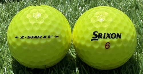 SRIXONスリクソン Z-STAR XV 2021年モデル◇12球【A級ランク】YELLOW　ロストボール