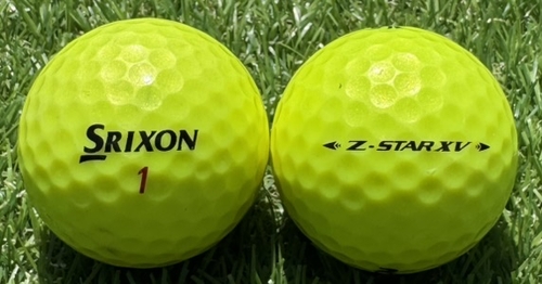 SRIXONスリクソン Z-STAR XV 2021年モデル◇12球【AB級ランク】YELLOW ロストボール
