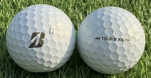 RIDGESTONE ブリヂストン TOUR B XS 2022年モデル◇12球【B級ランク】パールホワイト ロストボール